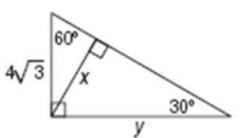 Find the value of y. Round to the nearest tenths place.-example-1