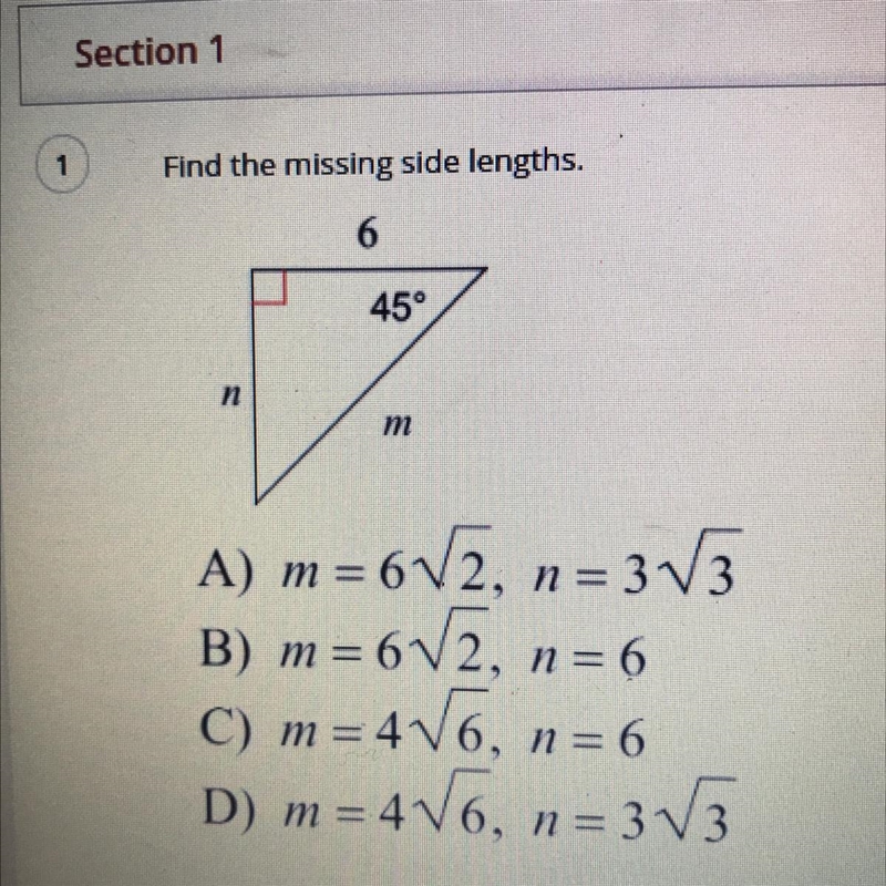 Please help me!! Multiple choice (show work)-example-1