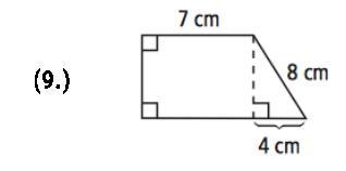 Find the area of the shape.-example-1