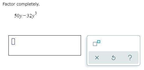 Factoring. The answer is supposed to look like this. EXAMPLE: 5x(6x+2)(6x-2)-example-1