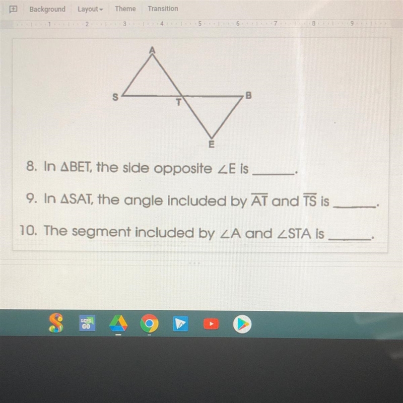 Geometry (triangle basics)-example-1