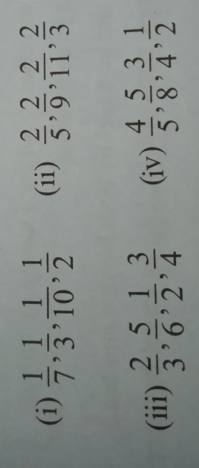 Write the fraction in ascending order.​-example-1