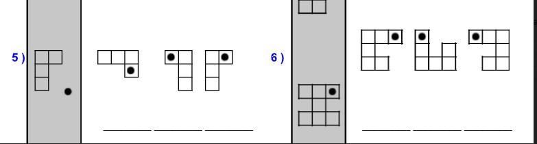 *EXTRA PTS* solve this. identify each shape as translation, rotation, and reflection-example-1