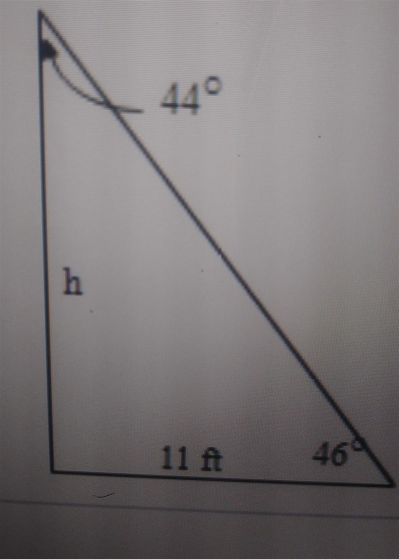 the main sailboat has the dimensions shown in figure at the right . what is the height-example-1