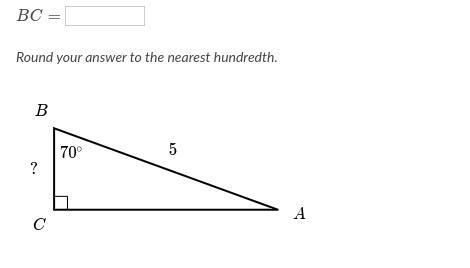 Solve for a side in right triangles-example-1