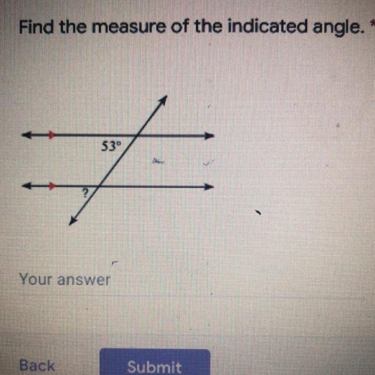 Find the measure of the indicated angle-example-1