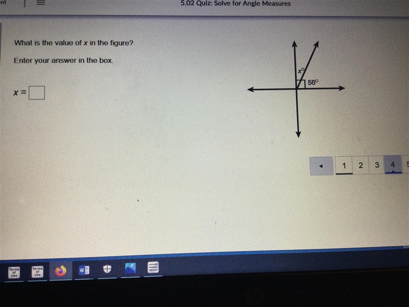 What is the value of x-example-1