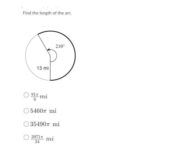 Find the length of the arc.-example-1