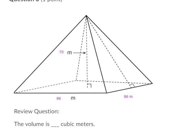 What is the volume of the pyramid?-example-1