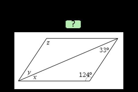 Help! if the parallelogram below, z=?-example-1