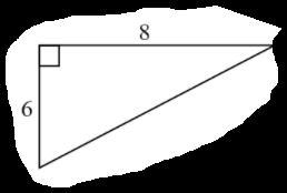 What is the length of the hypotenuse? A. 10 B. 14 C. 48 D. 100-example-1