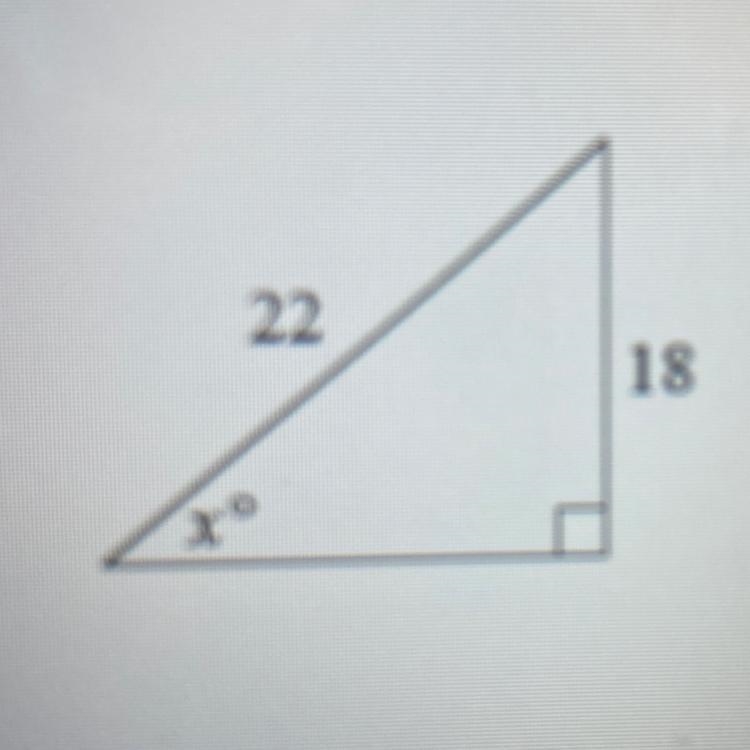 Find x. Round the the nearest whole number-example-1