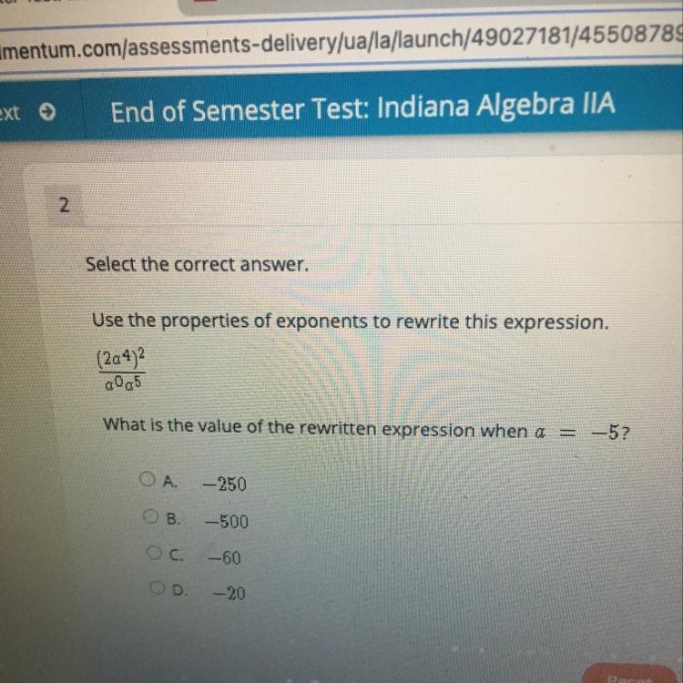 The answer please for my online class-example-1