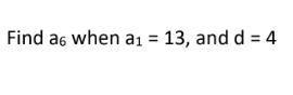 How do I solve this arithmetic sequence?-example-1