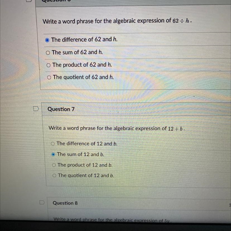 Please help with these (algebra)-example-1