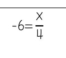 What steps would you use to solve this equations for x? *-example-1