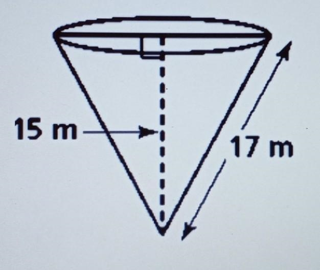 Find the Volume of the cone​-example-1