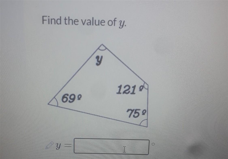 Find the value of y?​-example-1