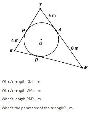 What's length RD? _ m What's length DM? _ m What's length RM? _ m What's the perimeter-example-1