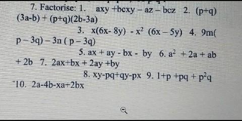 Please solve fast Q No. 3 , 4, 5, 6, 7 , 8 ,9 and 10. ​-example-1