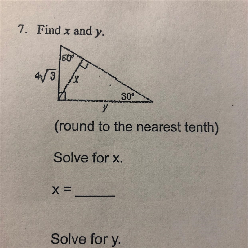 Help please I need to find x and y-example-1