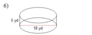 HELP NOW! WILL GIVE ALL! FIND THE VOLUME OF EACH FIGURE. ROUND YOUR ANSWERS TO THE-example-2