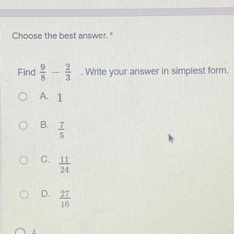 Only one answer is correct help-example-1