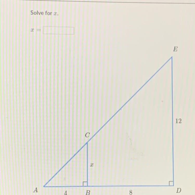 Solve for x .........-example-1