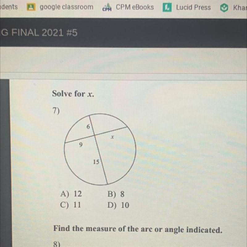 I need help solve for x-example-1