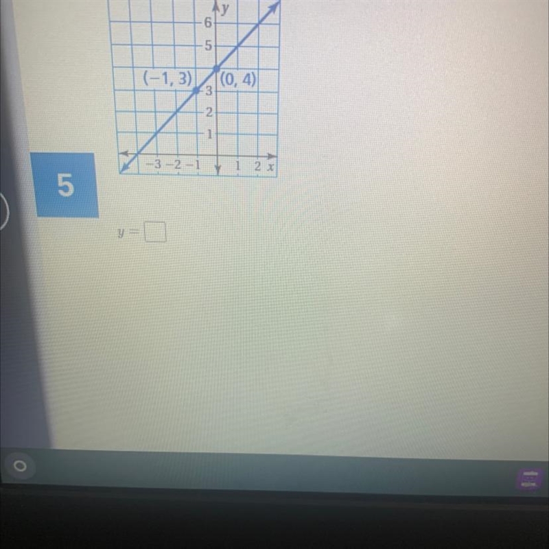 Write an equation of the line in slope-intercept form-example-1