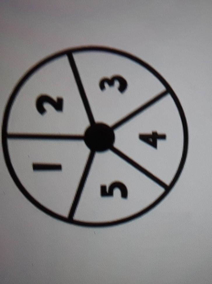 PLS HELP. If the spinner shown below was used 100 times, how many times can you expect-example-1