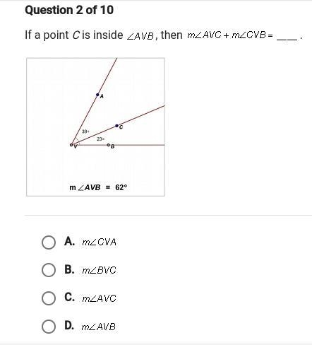 If a point c is inside-example-1