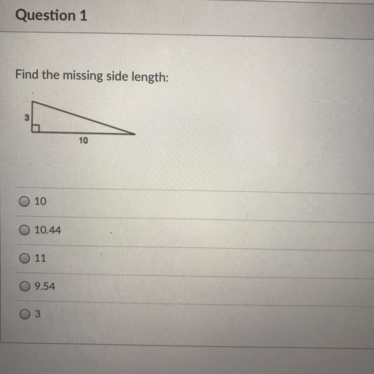 Find the missing side length-example-1