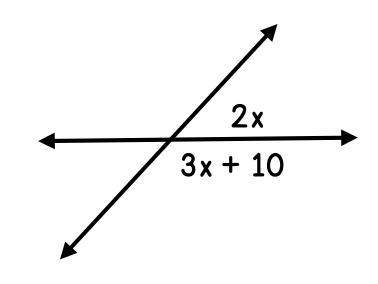 Find the measure of the largest angle in the diagram below.-example-1