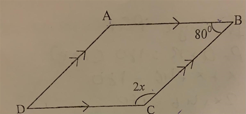 Calculate the value of the unknown angle-example-1