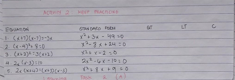 Help me with this! Find Quadratic Term, Linear Term, and Constant ASAP ​-example-1