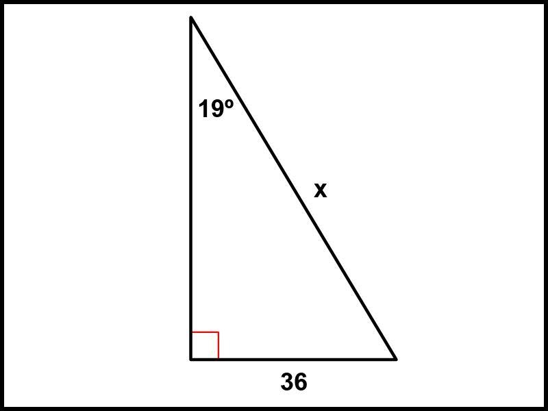 Find the missing side. Round your answer to the nearest tenth. Please help!!!-example-1