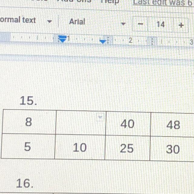 Ratio tables what’s the missing ratio-example-1