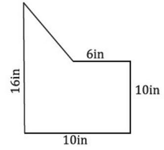 Find the area of each composite figure. Round to the nearest TENTH if necessary.-example-1