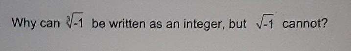 Why can V-1 be written as an integer, but V1 cannot? (please look at photo)​-example-1