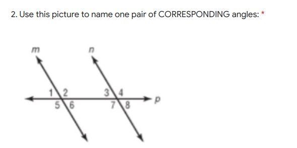 Use this picture to name one pair of SUPPLEMENTARY angles-example-1