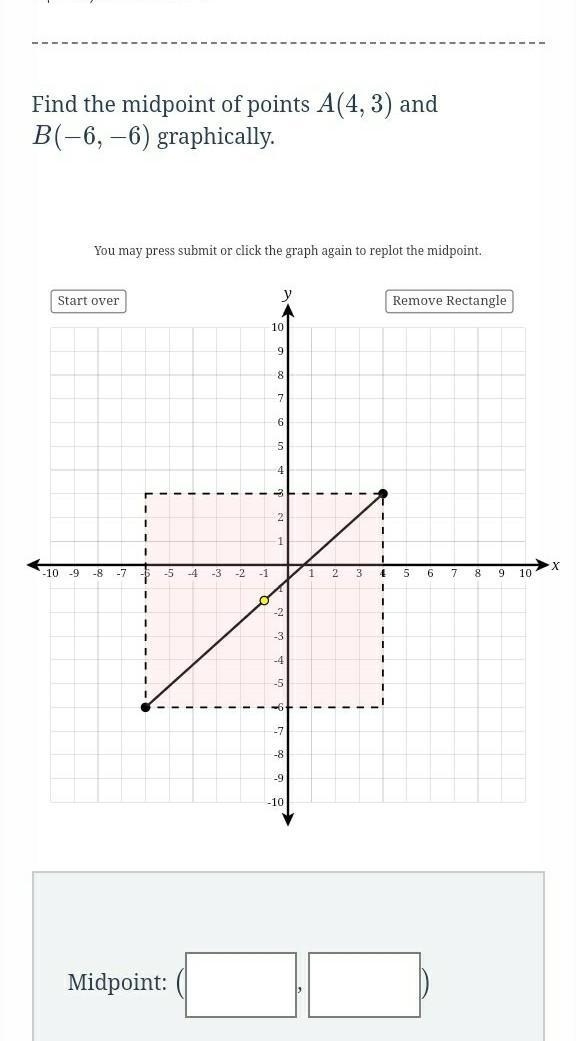 I had trouble plotting the midpoint lol but can someone plz help me :c​-example-1