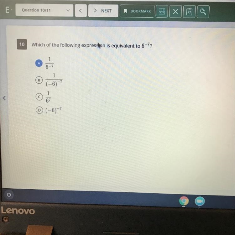 Which of the following expression is equivalent to-example-1