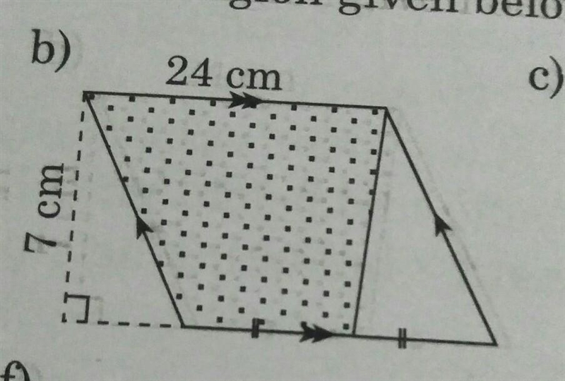 Find shaded region of given figure​-example-1