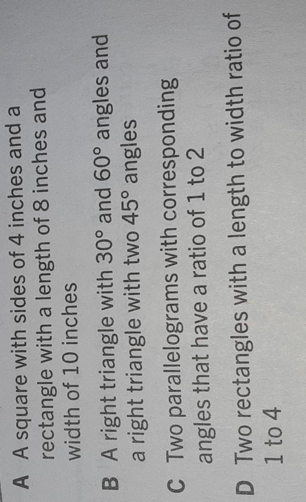 Which best describes two figures that are similar?​-example-1