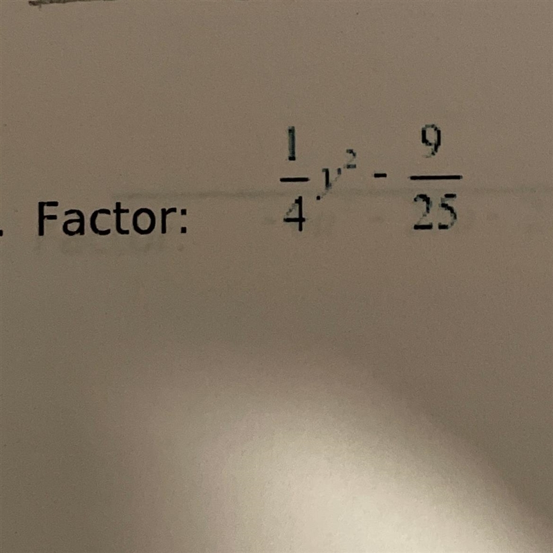 Factoring binomials with the difference of squares-example-1