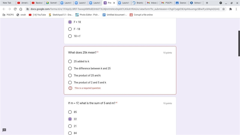 Please awnser thase questions for my prarice test-example-2