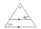 (SAT Prep) Find the value of x.-example-1