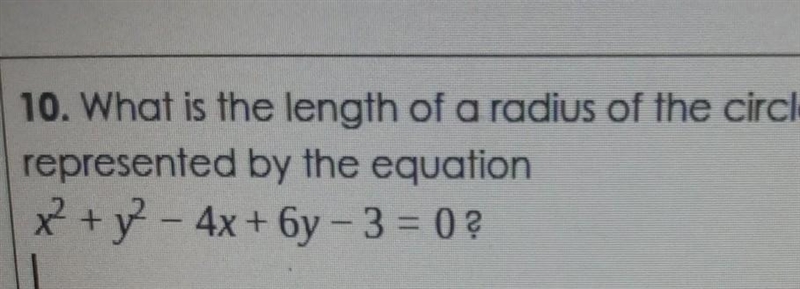 Why is the radius 4? ​-example-1