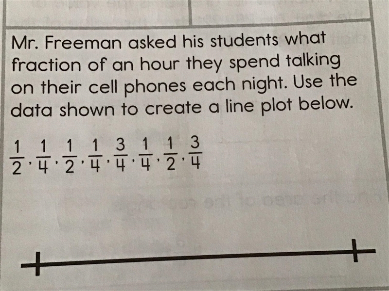 Hello, what do I write on my number line?-example-1